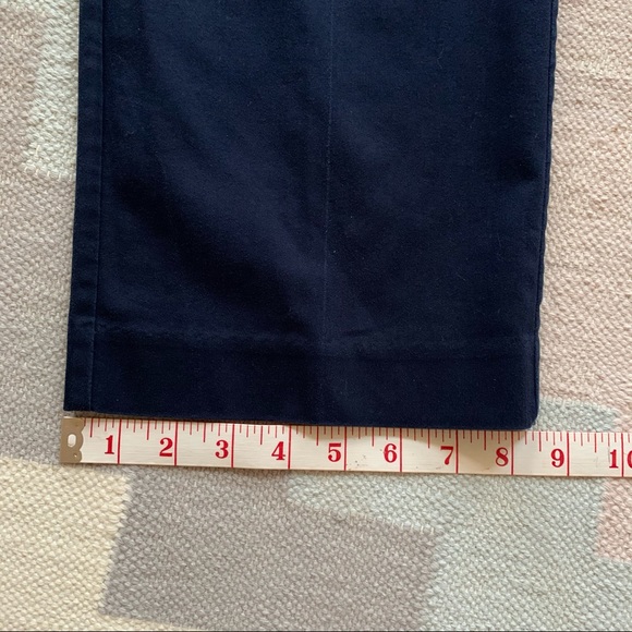 Navy Petite High-Waisted Alfred Dunner Pants 6P - Picture 7 of 8